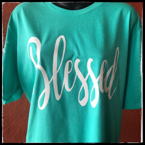 Bella Canvas Tops - Soft Bella Canvas BLESSED t-shirt